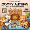 Afbeelding van Comfy autumn - Coloring Book Cafe