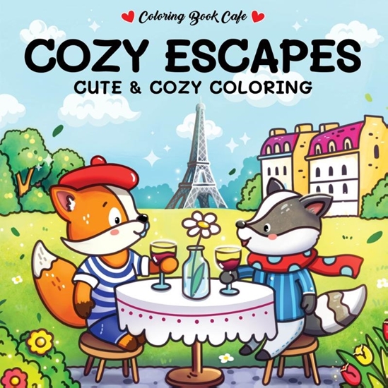 Afbeelding van Cozy escapes - Coloring Book Cafe