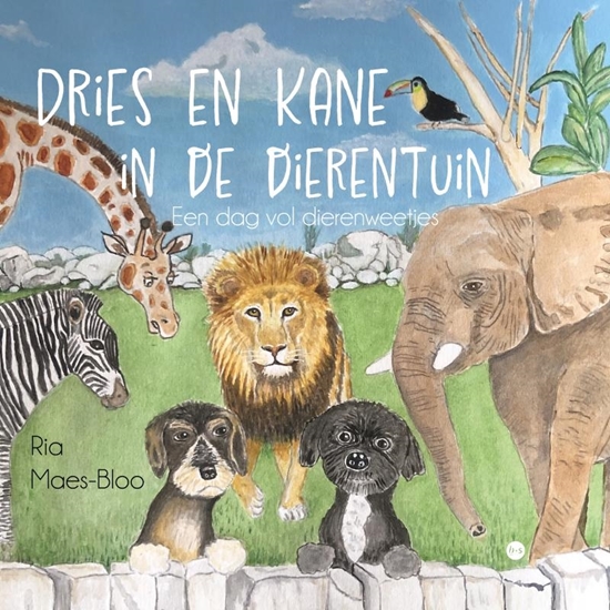 Afbeelding van Dries en Kane in de dierentuin