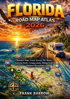 Afbeeldingen van Florida Road Map Atlas 2026