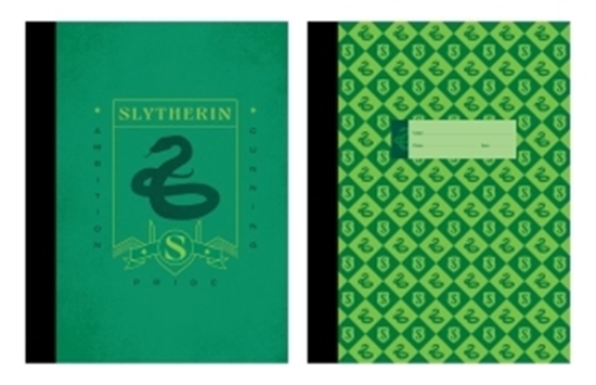 Afbeelding van Harry Potter: Slytherin Composition Notebook Set (Set of 2)