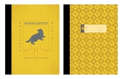 Afbeeldingen van Harry Potter: Hufflepuff Composition Notebook Set (Set of 2)
