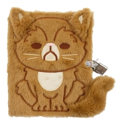Afbeeldingen van Insights Harry Potter: Crookshanks Plush Lock & Key Diary