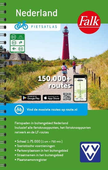 Afbeelding van Falk VVV Fietsatlas Nederland