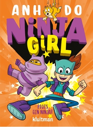 Afbeeldingen van Ninja Girl Plots een ninja!