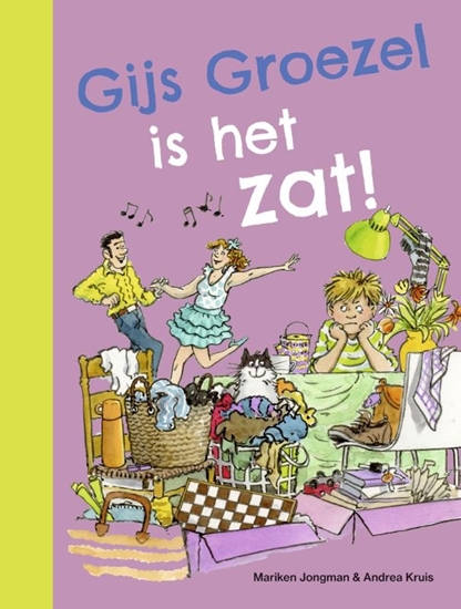 Afbeelding van ik lees Gijs Groezel is het zat!