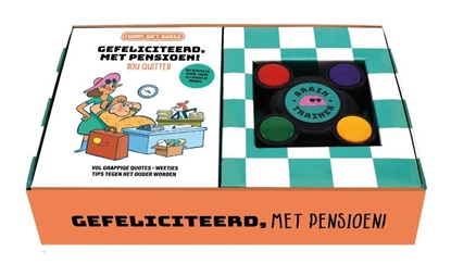 Afbeeldingen van Funny Gift Boxes Met pensioen