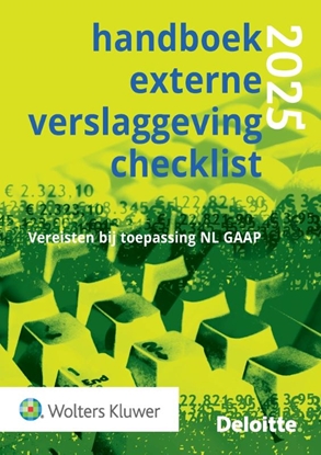 Afbeeldingen van Handboek Externe Verslaggeving Checklist 2025