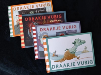 Afbeeldingen van Draakje Vurig Set deel 1 t/m 4
