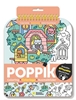 Afbeelding van Poppik Uitwisbare kleurblokken Cosy huisjes
