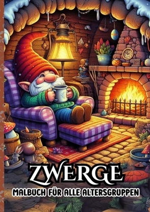 Afbeeldingen van Malbuch für alle Altergruppen - Zwerge