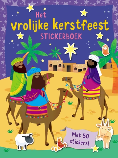 Afbeelding van Het vrolijke kerstfeest stickerboek
