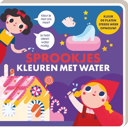 Afbeeldingen van Kleuren met water - Sprookjes