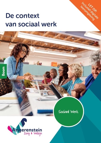 Afbeelding van Angerenstein Welzijn De context van sociaal werk | combipakket