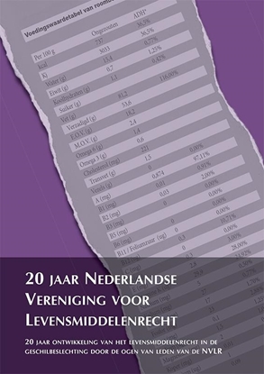 Afbeeldingen van Ars Aequi Jurisprudentie 20 jaar Nederlandse Vereniging voor Levensmiddelenrecht