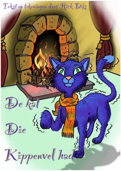 Afbeelding van De kat die kippenvel had