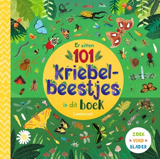 Afbeelding van Er zitten 101 kriebelbeestjes in dit boek