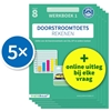 Afbeelding van Doorstroomtoets Rekenen – Werkboek 1 + Online video-uitleg (set van 5)