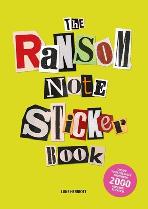 Afbeeldingen van Ransom Note Sticker Book The Ransom Note Sticker Book