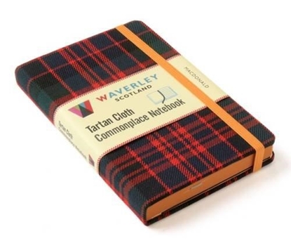 Afbeeldingen van Waverley (M): MacDonald Tartan Cloth Commonplace Notebook