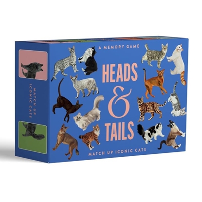 Afbeeldingen van Heads & Tails: A Cat Memory Game Cards
