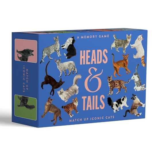 Afbeelding van Heads & Tails: A Cat Memory Game Cards