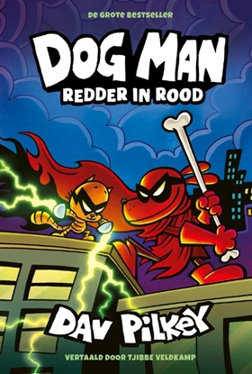 Afbeeldingen van Dog Man Redder in rood