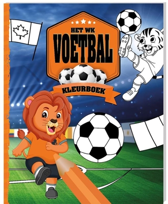 Afbeeldingen van WK Voetbal 2026 - Kleurboek