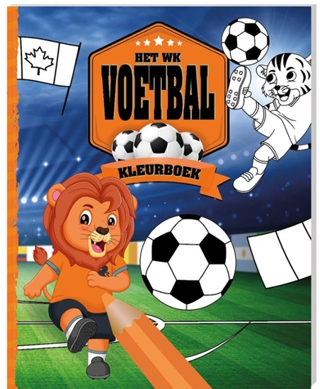 Afbeelding van WK Voetbal 2026 - Kleurboek