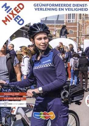 Afbeeldingen van MIXED LRN-line boek Geuniformeerde dienstverlening en veiligheid 3/4 vmbo