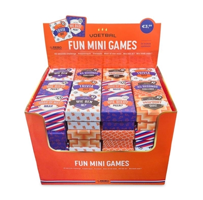 Afbeeldingen van Voetbal - Fun mini games display