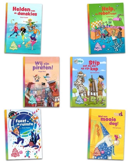 Afbeelding van Ik leer lezen met Zwijsen Pakket ik leer lezen met Zwijsen AVI E4 (6 titels)