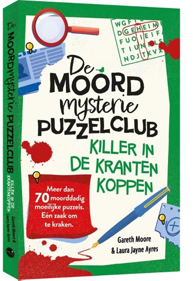 Afbeelding van De moordmysterie puzzelclub 3: Killer in de krantenkoppen
