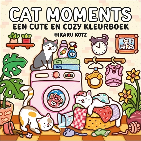 Afbeelding van Cat Moments – een cute en cozy kleurboek