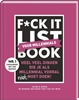 Afbeelding van F*ck it list book - Voor millennials