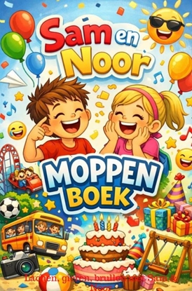 Afbeeldingen van Sam en Noor Moppen Boek