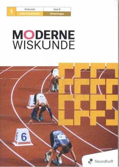 Afbeelding van Moderne Wiskunde vmbo-basis 1 uitwerkingen B