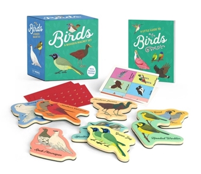 Afbeeldingen van This Is a Book for People Who Love Birds: A Wooden Magnet Set [With Poster and Magnet(s)]