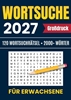 Afbeelding van 2027 Wortsuche für Erwachsene - Großdruck: 120 Wortsuchrätsel • 2000+ Wörter