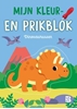 Afbeelding van Mijn kleur- en prikblok Mijn kleur- en prikblok: Dinosaurussen