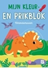 Afbeelding van Mijn kleur- en prikblok Mijn kleur- en prikblok: Dinosaurussen