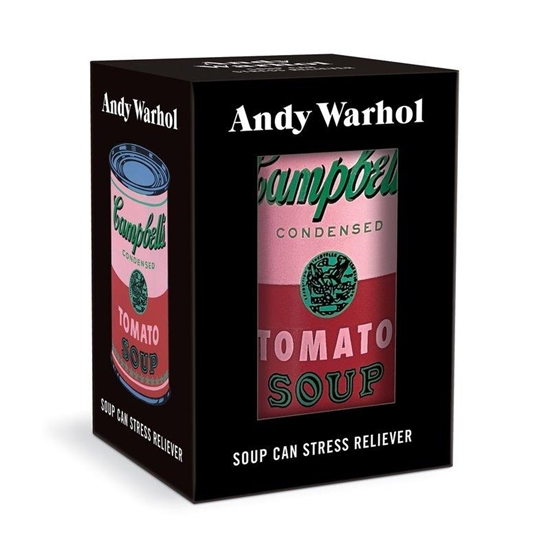 Afbeelding van Warhol Soup Can Stress Reliever