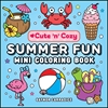 Afbeelding van Cute and Cozy Summer Fun Mini Coloring Book