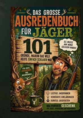 Afbeeldingen van Das große Ausredenbuch für Jäger : 101 Gründe, warum das Wild heute einfach schlauer war