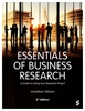 Afbeelding van Essentials of Business Research