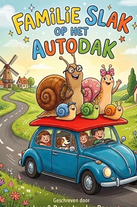 Afbeeldingen van Familie Slak op het Autodak