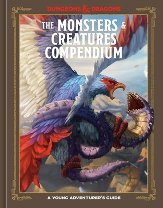 Afbeeldingen van Dungeons & Dragons Young Adventurer's Guides The Monsters & Creatures Compendium (Dungeons & Dragons)