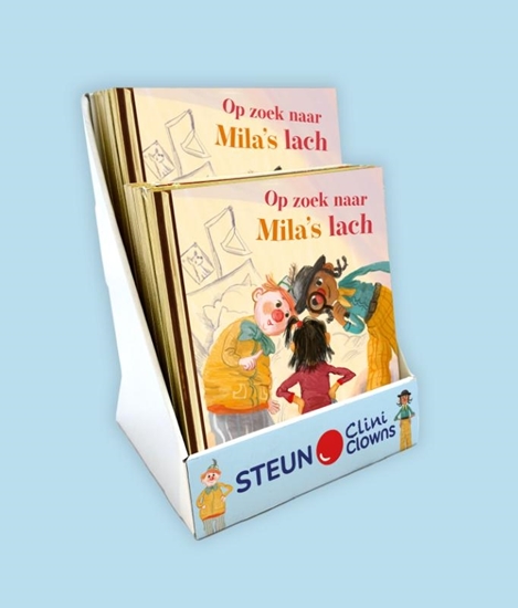 Afbeelding van CliniClowns Display Op zoek naar Mila's lach