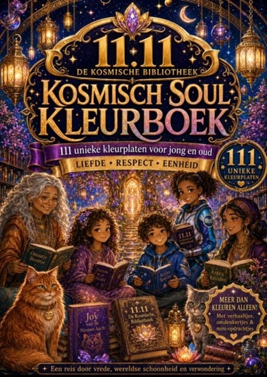 Afbeelding van Kosmisch Soul Kleurboek - 111 kleurplaten van vrede, wereldse schoonheid en verwondering
