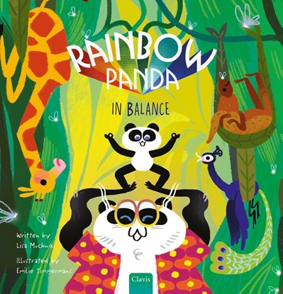 Afbeeldingen van Rainbow Panda in Balance